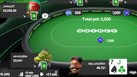 free poker money