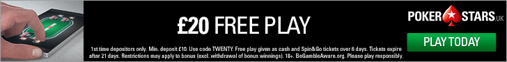 PokerStars free20