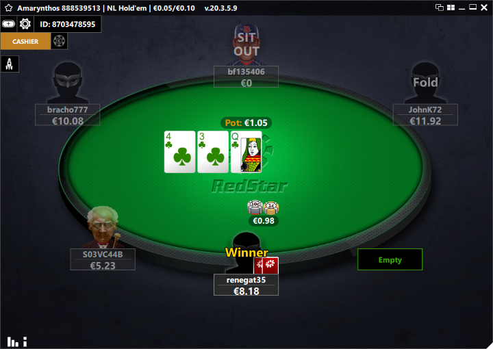 RedStar Poker Software Client
