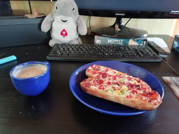 poker food
