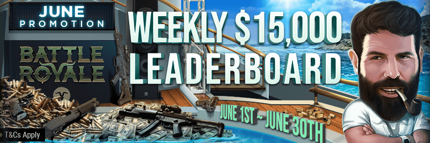 GGPoker Battle Royale Promotion - Weekly Leaderboards