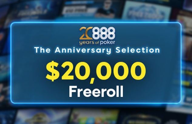 888poker 20k freeroll