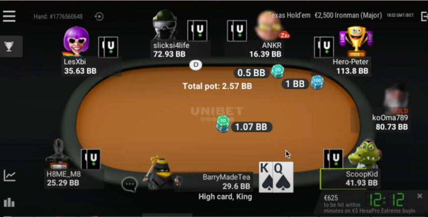 poker hand
