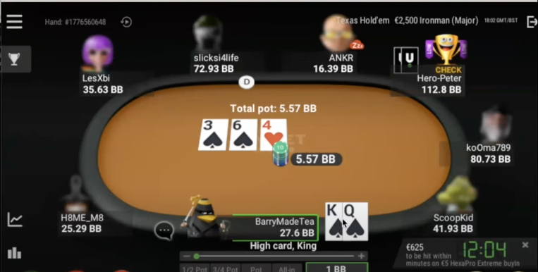 poker hand