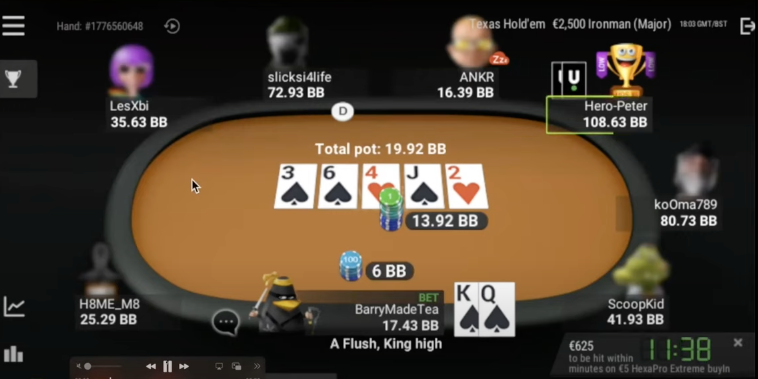 poker hand