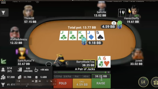 poker hand