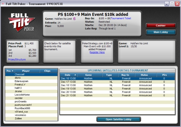 Full Tilt Poker