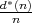d*(n)
-n--