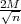 2√Mn-