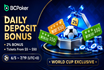Score Big at the BCPoker World Cup Festival